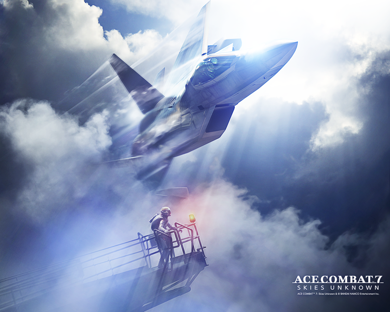 Ace Combat 7 cinematic aircraft artwork